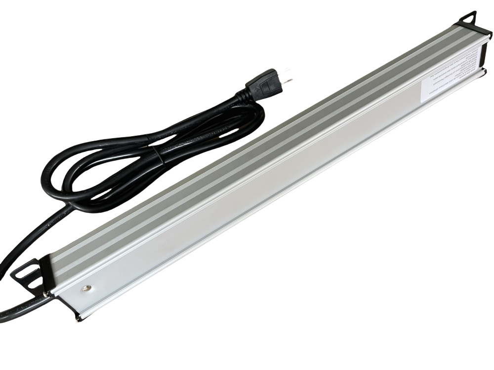 6 vías de las pestañas de metal de salida múltiple de la cinta de alimentación con 10' de cable de extensión 14AWG NEMA 5-15P